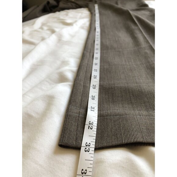 The Limited Women's Cassidy Fit Plaid Wide Leg Dress Pants 6 Office Siren Career - Picture 9 of 9